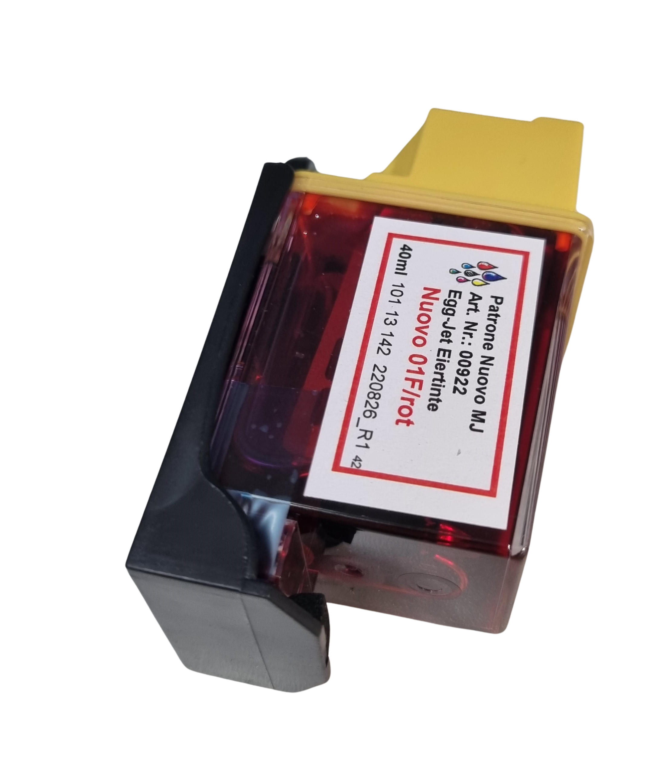 Adapterpatrone mit 40 ml rot